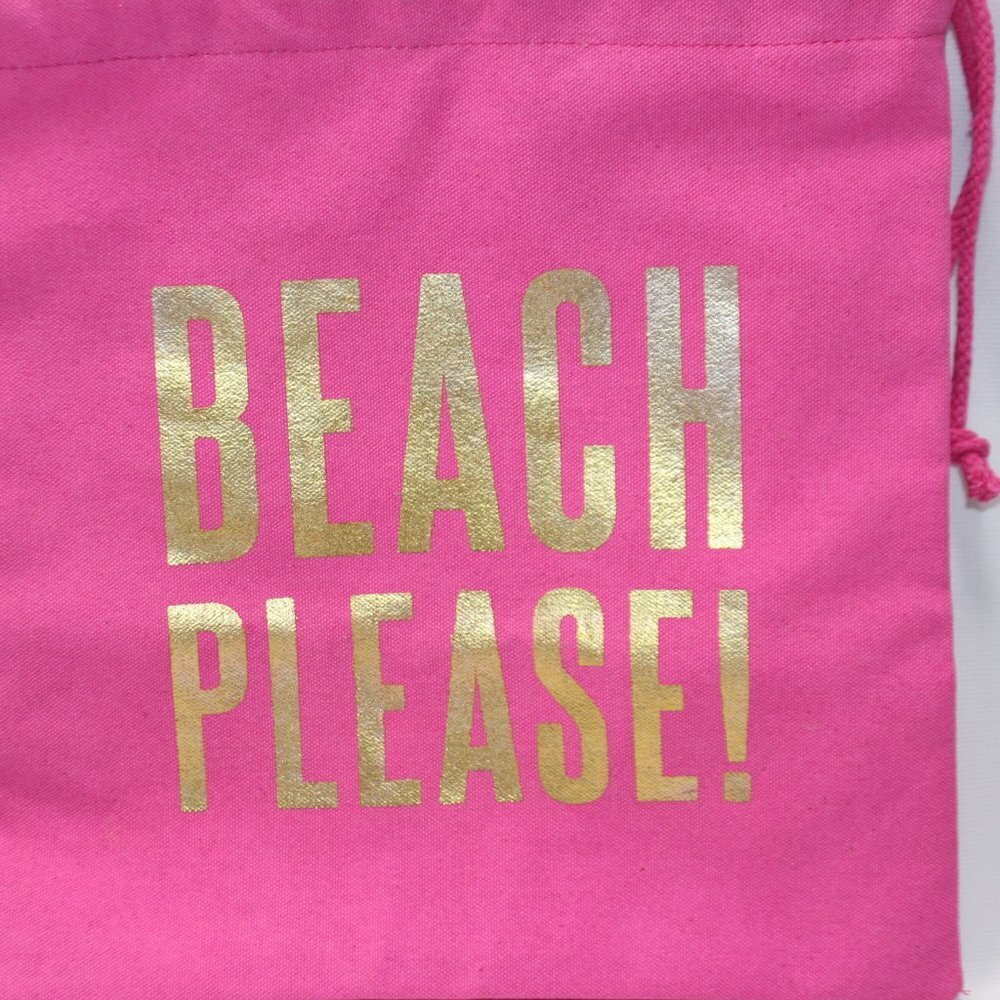 NWT Slant Collections Swimsuit Bag "Beach Please" - Picture 11 of 11